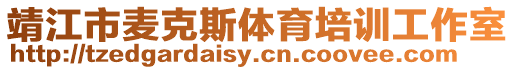 靖江市麥克斯體育培訓工作室