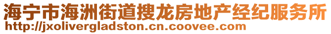 海寧市海洲街道搜龍房地產(chǎn)經(jīng)紀(jì)服務(wù)所