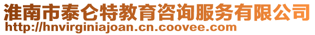 淮南市泰侖特教育咨詢服務有限公司