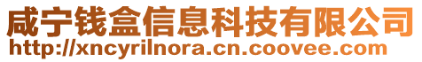 咸寧錢盒信息科技有限公司