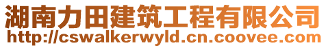 湖南力田建筑工程有限公司