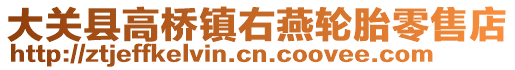 大关县高桥镇右燕轮胎零售店