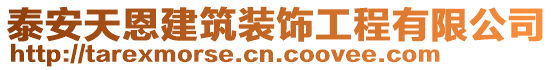 泰安天恩建筑裝飾工程有限公司