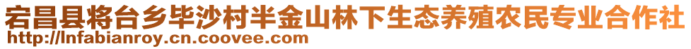 宕昌縣將臺鄉(xiāng)畢沙村半金山林下生態(tài)養(yǎng)殖農(nóng)民專業(yè)合作社