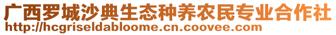 廣西羅城沙典生態(tài)種養(yǎng)農(nóng)民專業(yè)合作社