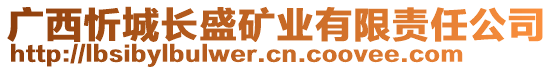 廣西忻城長盛礦業(yè)有限責(zé)任公司