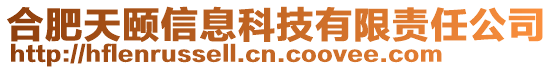 合肥天頤信息科技有限責任公司