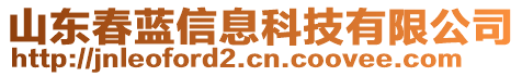 山東春藍信息科技有限公司