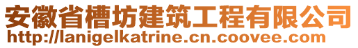 安徽省槽坊建筑工程有限公司