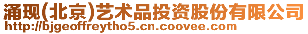 涌現(xiàn)(北京)藝術(shù)品投資股份有限公司