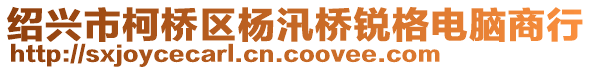 紹興市柯橋區(qū)楊汛橋銳格電腦商行