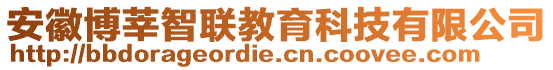 安徽博莘智聯(lián)教育科技有限公司