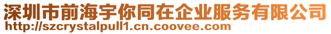 深圳市前海宇你同在企業(yè)服務(wù)有限公司