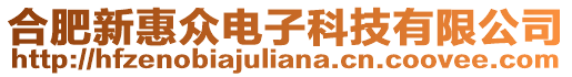 合肥新惠眾電子科技有限公司