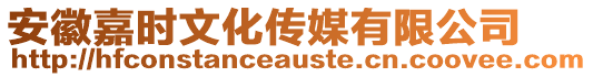 安徽嘉時文化傳媒有限公司