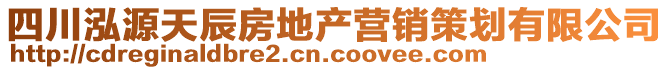 四川泓源天辰房地產(chǎn)營(yíng)銷策劃有限公司