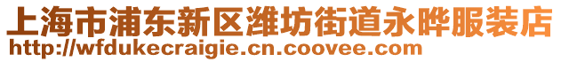 上海市浦東新區(qū)濰坊街道永曄服裝店