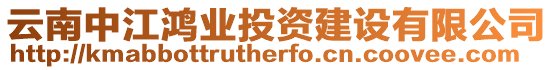 云南中江鴻業投資建設有限公司