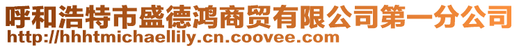 呼和浩特市盛德鴻商貿有限公司第一分公司