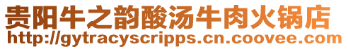 貴陽牛之韻酸湯牛肉火鍋店