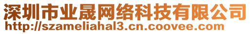 深圳市業(yè)晟網(wǎng)絡(luò)科技有限公司