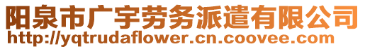 陽泉市廣宇勞務(wù)派遣有限公司