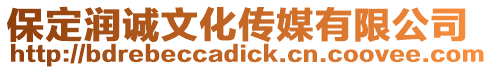 保定潤誠文化傳媒有限公司