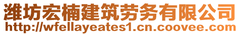 濰坊宏楠建筑勞務(wù)有限公司