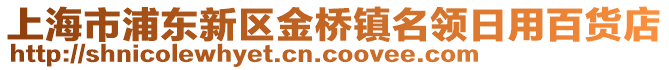 上海市浦東新區(qū)金橋鎮(zhèn)名領(lǐng)日用百貨店