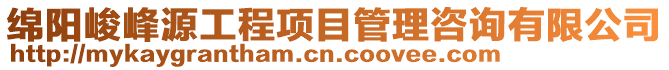 綿陽峻峰源工程項目管理咨詢有限公司