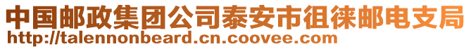 中國郵政集團(tuán)公司泰安市徂徠郵電支局