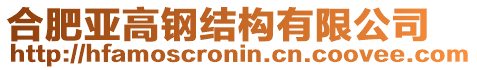 合肥亞高鋼結(jié)構(gòu)有限公司