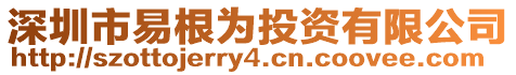 深圳市易根為投資有限公司