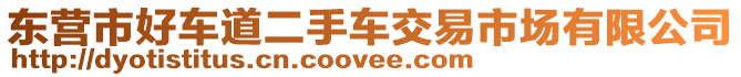 東營(yíng)市好車(chē)道二手車(chē)交易市場(chǎng)有限公司