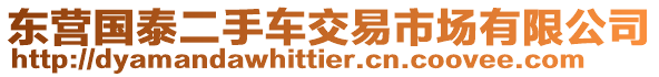 東營(yíng)國(guó)泰二手車交易市場(chǎng)有限公司