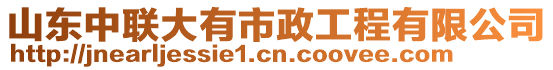 山東中聯(lián)大有市政工程有限公司