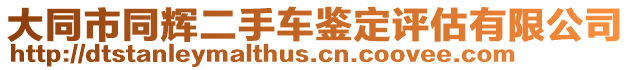 大同市同輝二手車鑒定評(píng)估有限公司