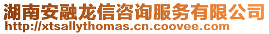 湖南安融龍信咨詢服務(wù)有限公司