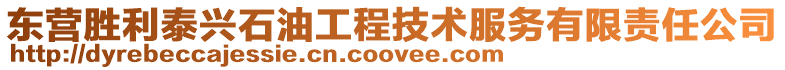 東營勝利泰興石油工程技術服務有限責任公司