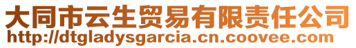 大同市云生貿(mào)易有限責(zé)任公司