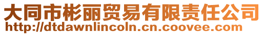 大同市彬麗貿易有限責任公司