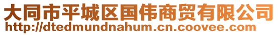 大同市平城區(qū)國(guó)偉商貿(mào)有限公司