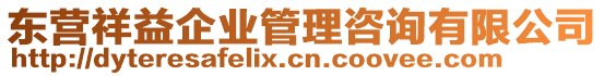 東營祥益企業(yè)管理咨詢有限公司