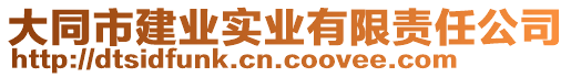 大同市建業(yè)實(shí)業(yè)有限責(zé)任公司