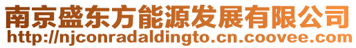 南京盛東方能源發(fā)展有限公司