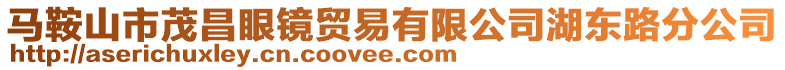 馬鞍山市茂昌眼鏡貿易有限公司湖東路分公司