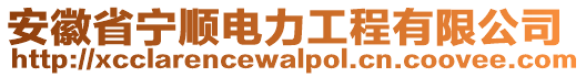 安徽省寧順電力工程有限公司