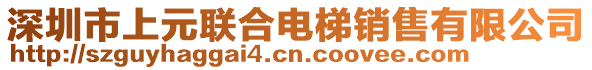 深圳市上元聯(lián)合電梯銷售有限公司