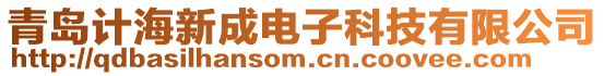 青島計海新成電子科技有限公司