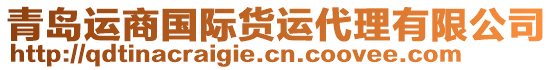 青島運(yùn)商國(guó)際貨運(yùn)代理有限公司